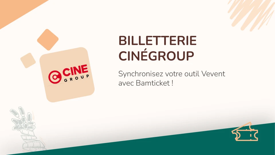 Billetterie Ciné group